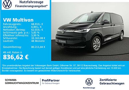 VW T7 Multivan Volkswagen Style 1,5 eHybrid 4MOTION *AHK*ACC*18''