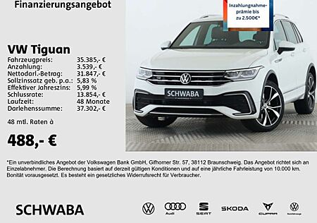 VW Tiguan Volkswagen R-Line 2.0 TDI 4M *DCC*IQ.LIGHT*AHK*20"*
