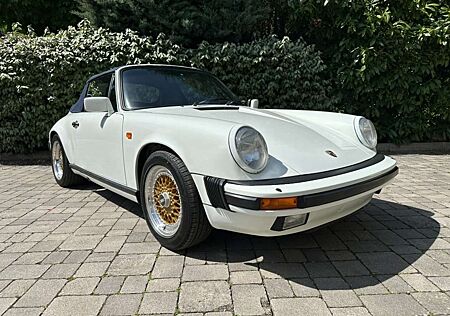 Porsche 911 Carrera 3.2 Cabrio - BBS Felgen, H-Zulassung