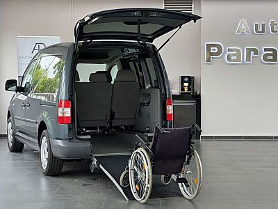 Volkswagen Caddy Life 1.6 Behindertengerecht-Rampe