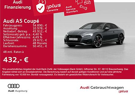 Audi A5 40TFSI qu. 2x S line Black*MATRIX*8fach