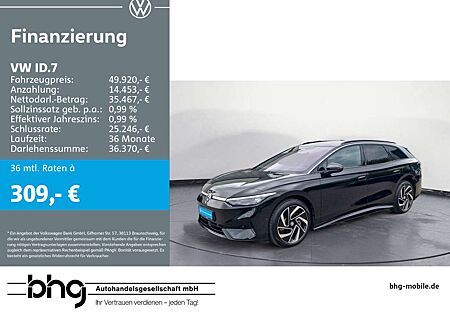 VW ID.7 Volkswagen Tourer Pro UPE 69.035,- 0,25 % Dienstwagenv