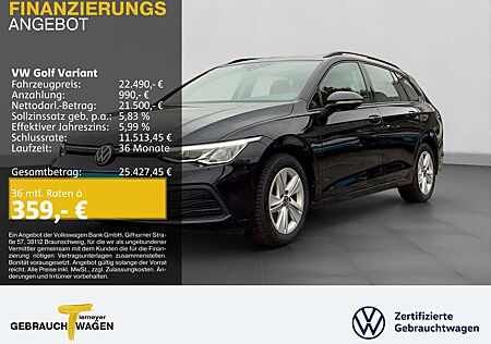 VW Golf Variant Volkswagen 1.5 TSI DSG LIFE AHK NAVI SITZHZ LE