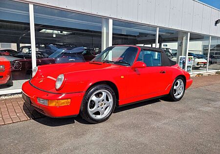 Porsche 964 Cabrio/2. Hand/Deutsch/Schalter+Sammlerzust.