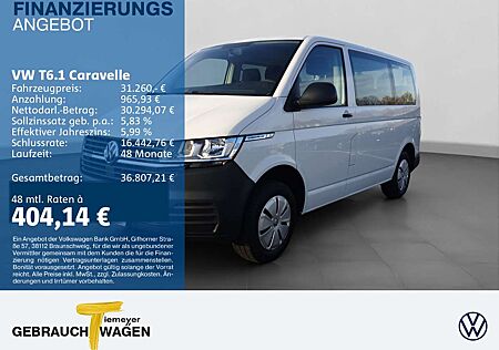 VW T6 Volkswagen .1 Caravelle 9-SITZE KLIMA DAB