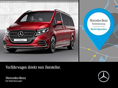 Mercedes-Benz V 280 V STYLE+AMG+9G+AHK+StandHZ+Klimaautom.+Navi+DIS