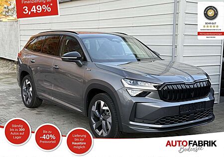 Skoda Kodiaq Sportline 2.0 TDI DSG 4x4 7Sitzer*AHK*NAVI*SHZ*Mat