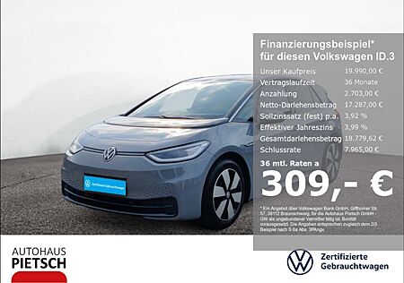 VW ID.3 Volkswagen Pro Business 58 kWh IQ.Light Keyless ACC