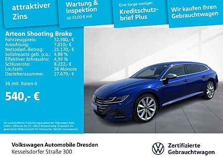 VW Arteon Volkswagen 2.0 TDI DSG R-Line LED Nav