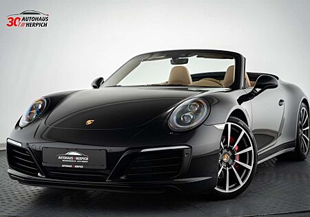 Porsche 991 .2 Carrera 4S Cabrio Schwarz Beige Exklusive