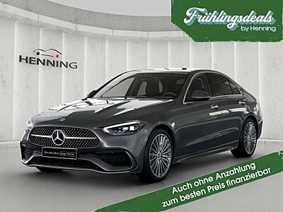 Mercedes-Benz C 180 AMG Burmester Distronic Kame Totwinkel 19"