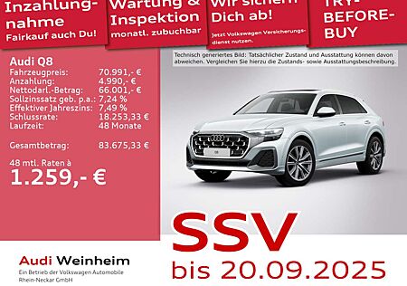 Audi Q8 50 TDI S-LINE Headup Pano Matrix LED UPE 114,