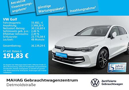 VW Golf Volkswagen VIII 1.5 eTSI STYLE 50JAHRE Navi IQ.LIGHT P