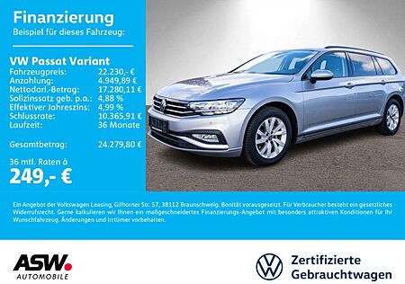 VW Passat Variant Volkswagen Conceptline 2.0 TDI DSG LED NAVI