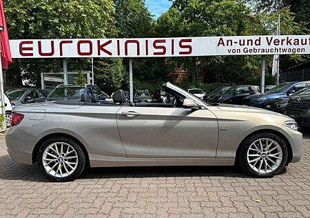 BMW 218 i Cabrio Luxury Line*LEDER*BI-XENON*NAVI*PDC*