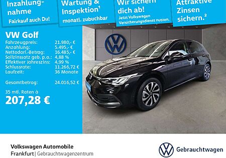 VW Golf Volkswagen VIII 1.5 TSI DSG Active Navi LED DAB+ Front