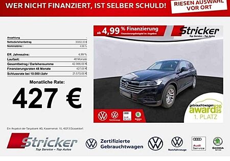 VW Touareg Volkswagen 3.0TDI 427,-ohne Anzahlung AHK Leder Luft