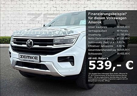 VW Amarok Volkswagen 3.0 TDI Style 4Motion StandHZG AHK-abnehmbar Navi