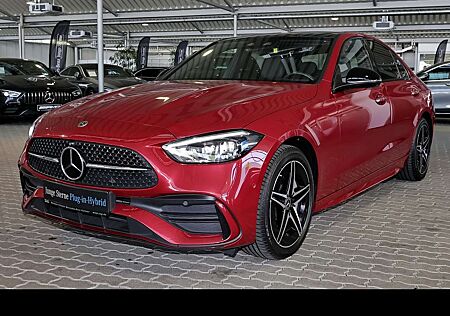 Mercedes-Benz C 300 e AMG Night+360°+Pano+HUD+Keyless-Go+18