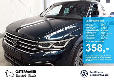 VW Tiguan Volkswagen R-LINE 2.0TSI 4M NP.71T AHK.PANO.STDHZG.KAMERA.HEA
