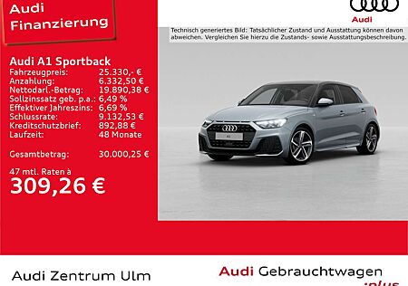 Audi A1 S line Black 25 TFSI LED KEYL SONOS