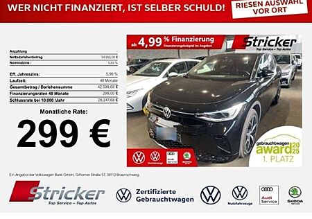 VW ID.4 Volkswagen GTX 299,-ohne Anzahlung Travel Kamera