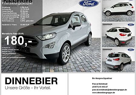 Ford EcoSport TITANIUM LED+Kamera+Winterpaket+Klima