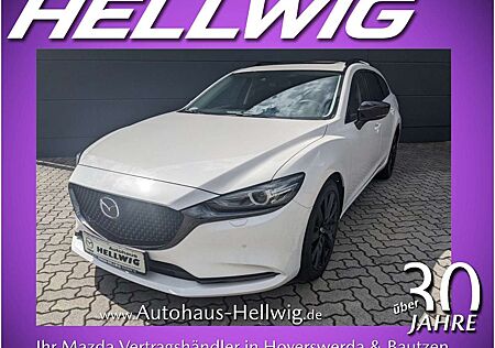 Mazda 6 Kombi 2.5l Homura GSD Leder Burgunderrot 1.Hand