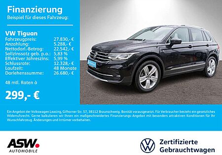 VW Tiguan Volkswagen Elegance 1.5 TSI DSG LED NAVI HUD RFK AHK