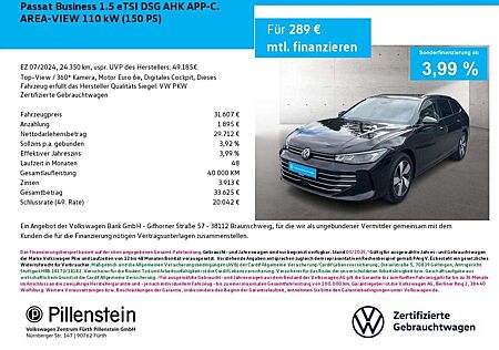 VW Passat Volkswagen Business 1.5 eTSI DSG AHK APP-C. AREA-VIEW