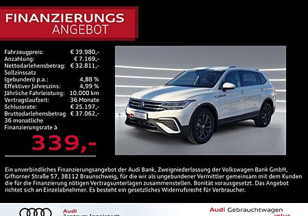 VW Tiguan Volkswagen Allspace 1.5 TSI DSG STHZG ACC AHK Life