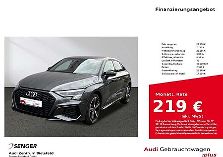 Audi A3 40 TFSI e S line S tronic MMI LED