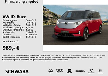 VW ID.BUZZ Volkswagen ID. Buzz GTX LWB *6-sitzer*AHK*IQ.LIGHT*PANO*21''
