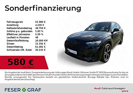Audi Q5 gebraucht kaufen Audi Q5 Sportback S line 40TFSI quattro Matrix/360°Cam/Nav