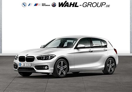 BMW 120 d 5-TÜRER SPORT LINE AUT NAVI LED GRA PDC SHZG KLI