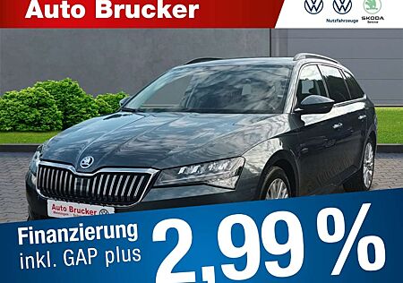 Skoda Superb Combi 2.0 TDI+Anhängerkupplung+Sprachsteuerung+Ber