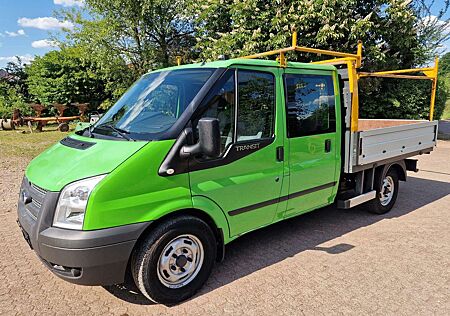 Ford Transit FT 350 M Doppelkabine Pritsche mit Aufbau