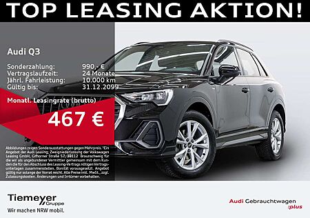 Audi Q3 35 TDI S LINE LEDER KAMERA NAVI eKLAPPE