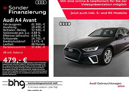 Audi A4 35 TFSI S tronic S line Assist Stadt+To