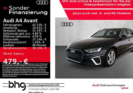 Audi A4 35 TFSI S tronic S line Assist Stadt+To