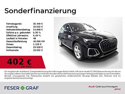 Audi Q5 Sportback 50 TDI S Line Ext AHK,LED,Navi,Kamera