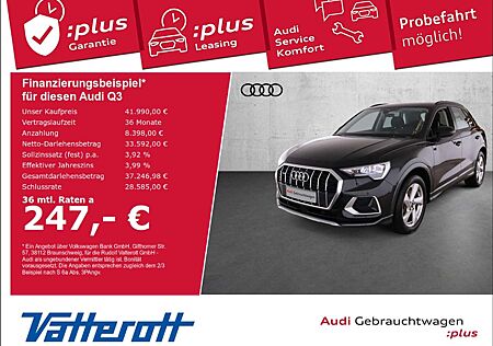 Audi Q3 40 TDI quattro advanced ACC Navi Kamera