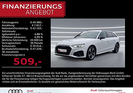 Audi A4 Avant 35 TDI 2x S line LED AHK ACC KAM NAVI S line