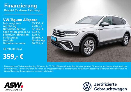 VW Tiguan Allspace Volkswagen Life 2.0TDI DSG LED Navi AHK 7-S