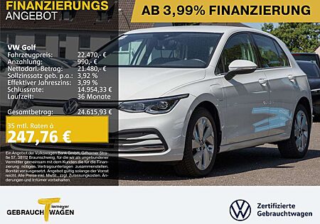 VW Golf Volkswagen 1.4 eHybrid STYLE IQ.LIGHT NAVI SITZHZ LM17