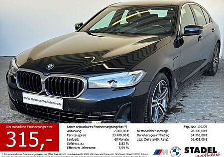 BMW 530 e Limousine Navi.LED.360°.4-ZKlima.Parkas