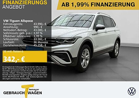 VW Tiguan Allspace Volkswagen 2.0 TDI DSG 4M ELEGANCE 7-SITZE
