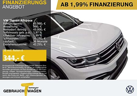 VW Tiguan Allspace Volkswagen 2.0 TDI DSG 4M ELEGANCE 7-SITZE