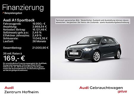 Audi A1 25 TFSI Advanced*Virtual*Smartphone