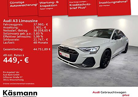 Audi A3 S line 35TFSI LED AHK NAV ACC KAM